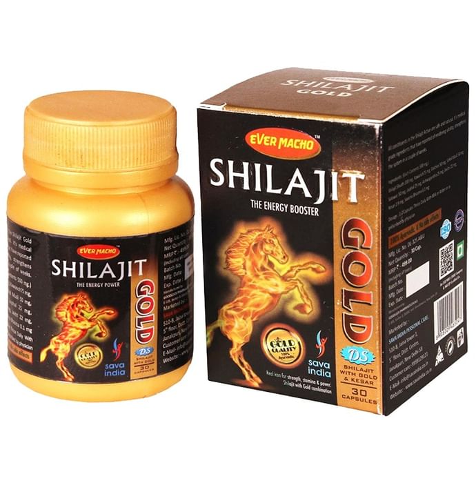 Ever Macho Shilajit Gold DS Capsule