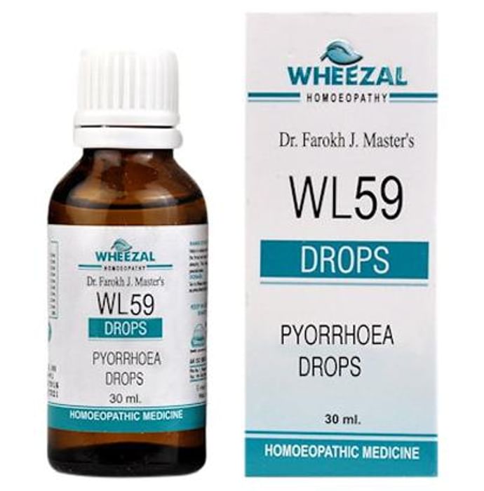 Wheezal WL59 Pyorrhoea Drop