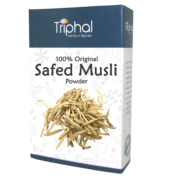 Triphal Safed Musli/ Shwet Musli Powder