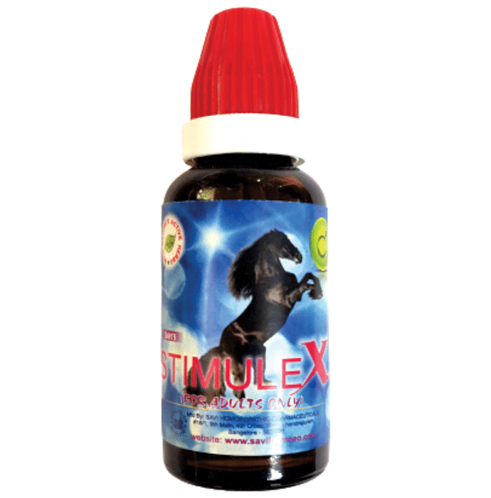 Savi's Stimulex Syrup for Adults Male Only
