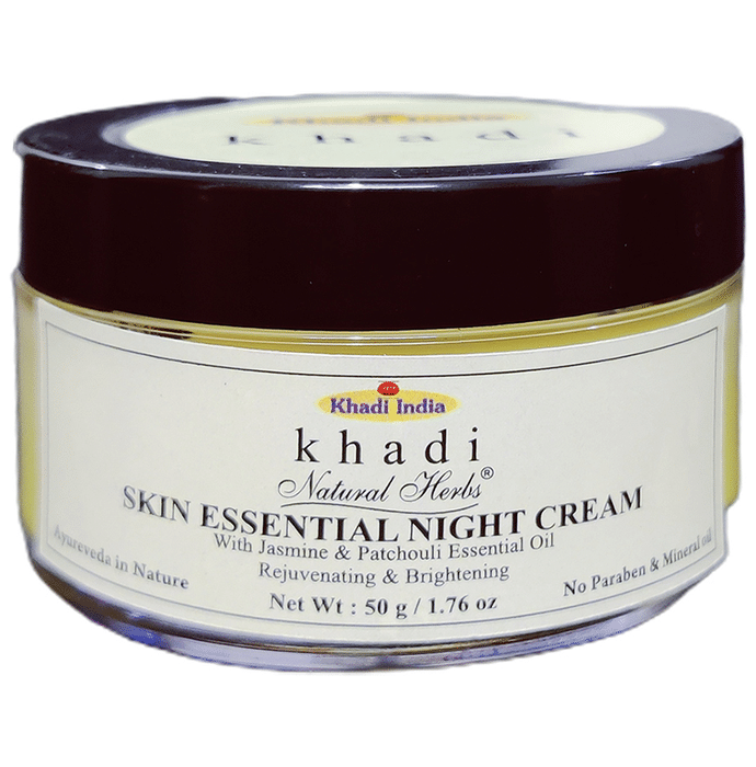 Khadi Natural Herbs Skin Essential Night Cream Cream