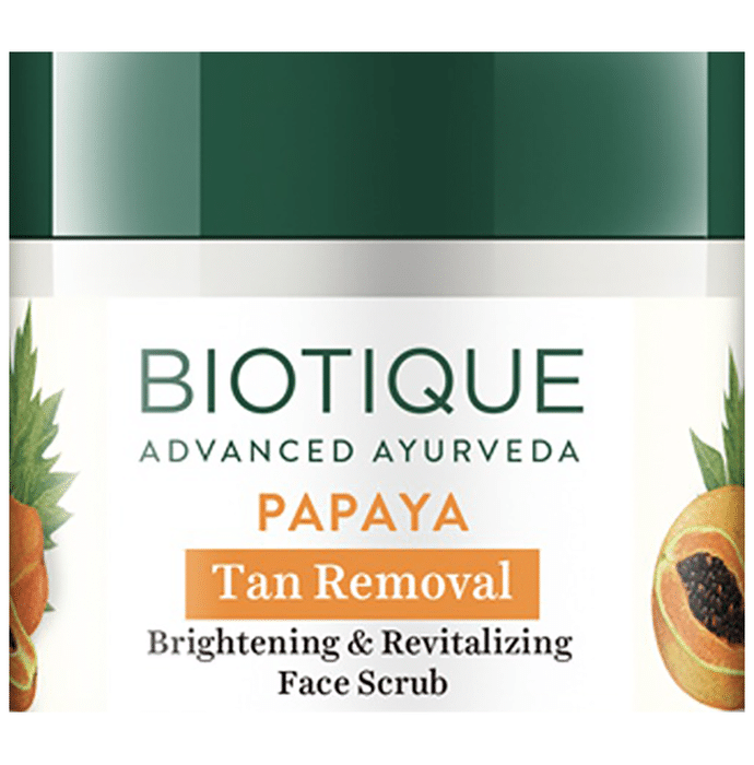 Biotique Bio Papaya Revitalizing Tan-Removal Scrub for All Skin Types