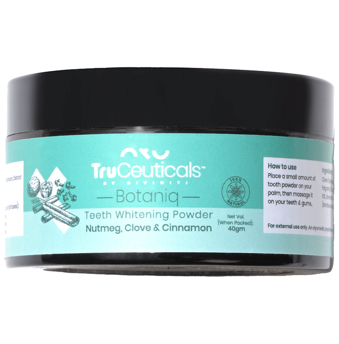 Truceuticals Botaniq Teeth Whitening Powder