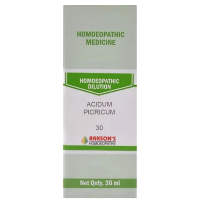 Bakson's Acidum Picricum Dilution 30