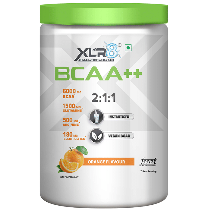 XLR8 Sports Nutrition BCAA++ 2:1:1 Powder Orange