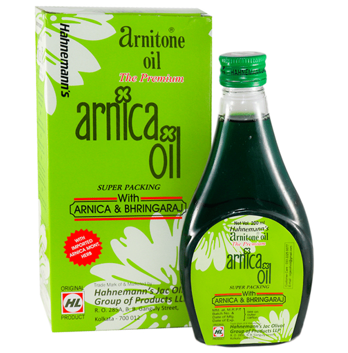 Hahnemann Labs Arnitone with Arnica And Bhringaraj Oil