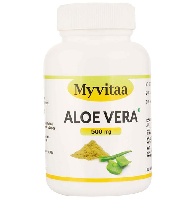 Myvitaa Aloe Vera 500mg Capsule