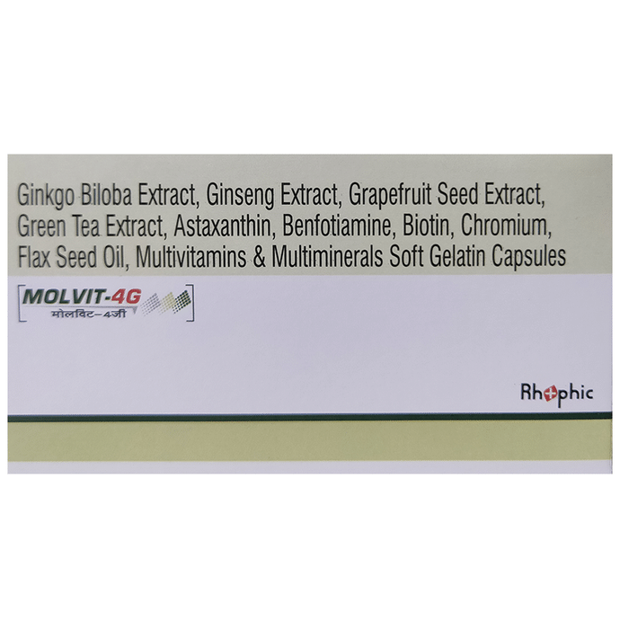 Molvit 4G Soft Gelatin Capsule