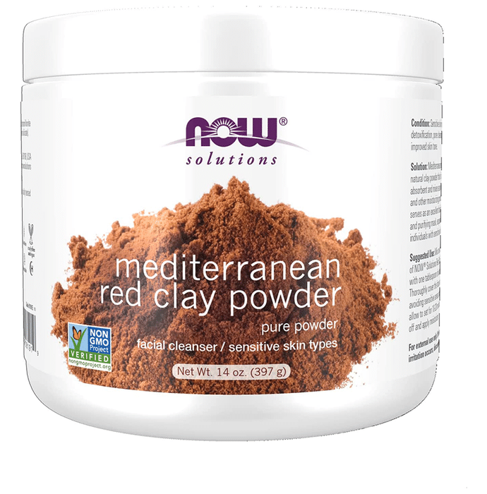 Now Solutions Mediterranean Red Clay Pure Powder