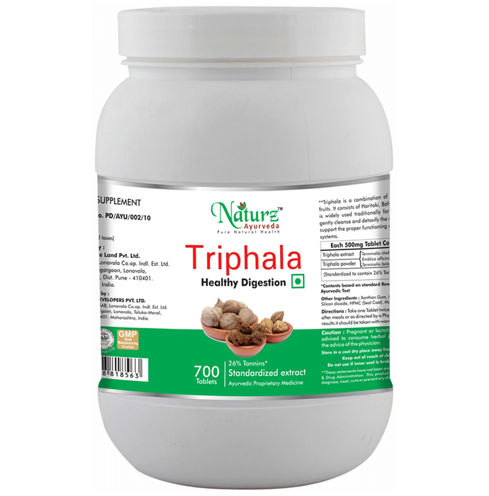 Naturz Ayurveda Triphala 500mg Tablet