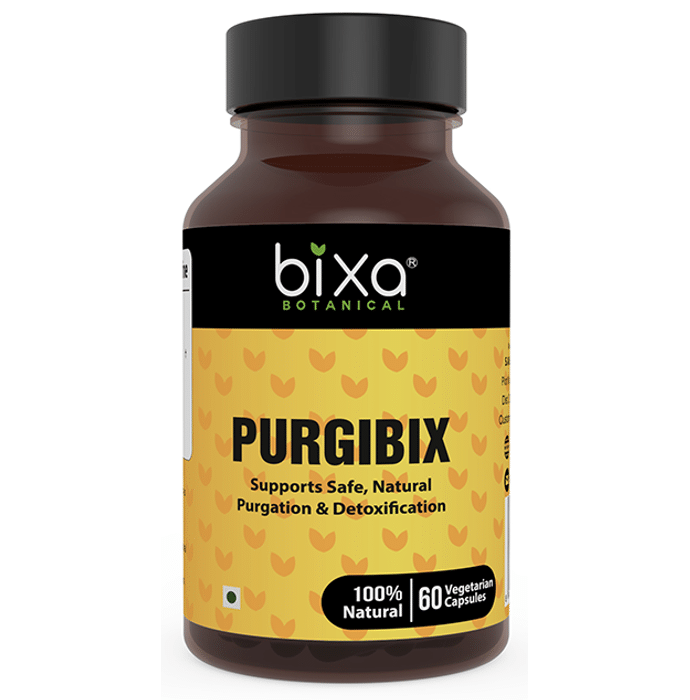 Bixa Botanical Purgibix 450mg Vegetarian Capsule