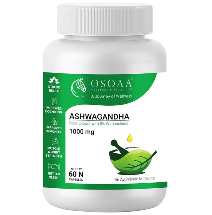 OSOAA Ashwagandha 1000mg Capsule
