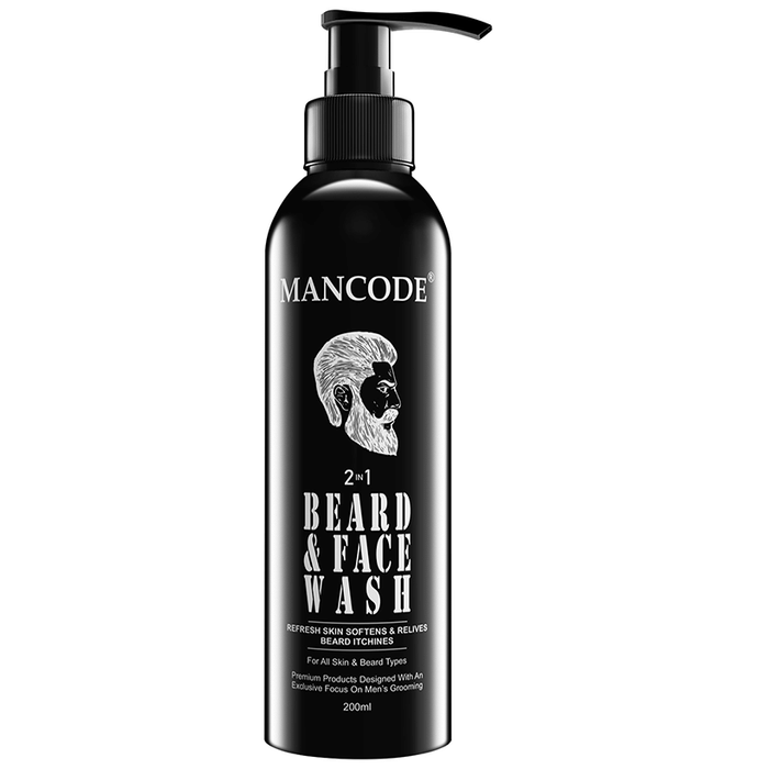 Mancode 2-in-1 Beard ​& Face Wash