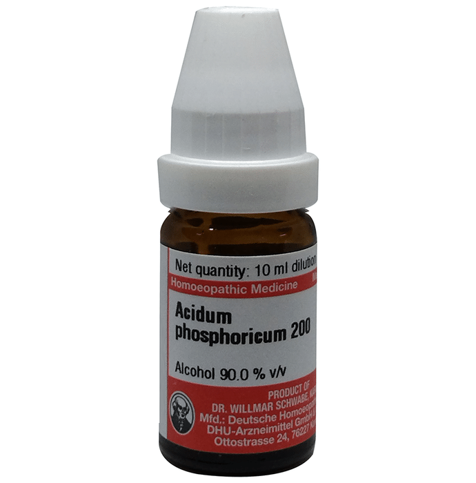 Dr Willmar Schwabe Germany Acidum Phosphoricum Dilution 200
