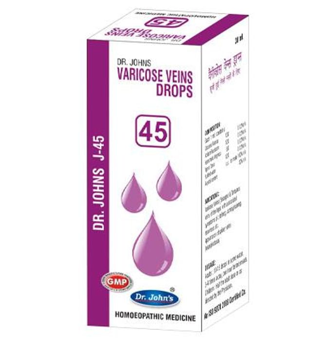 Dr. Johns J-45 Varicose Veins Drop