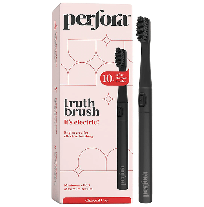 Perfora Electric Toothbrush Charcoal Grey