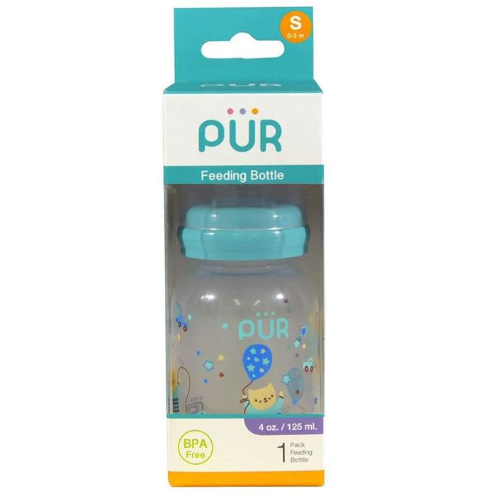 Pur Feeding Bottle for 0 to 3 Months Small Blue