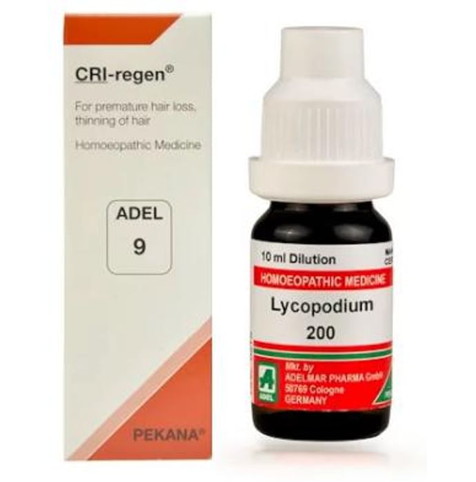 ADEL Hair Care Combo (ADEL 9 + Lycopodium Clavatum Dilution 200 CH)