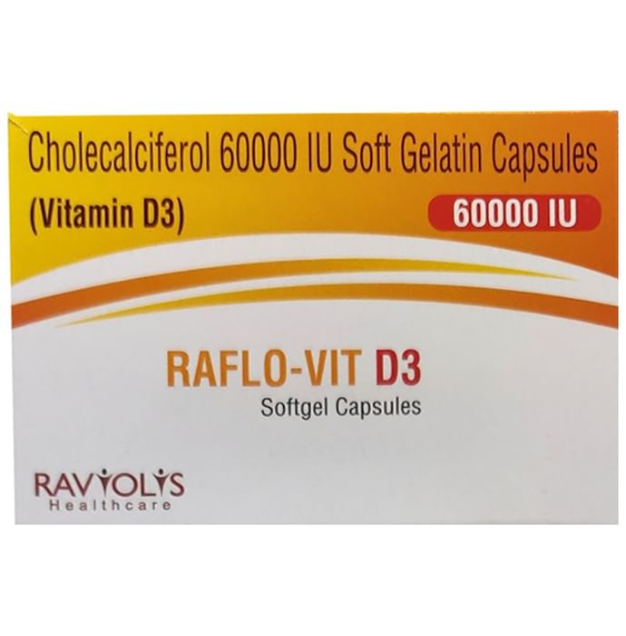 Raflo-Vit D3 Softgel Capsule