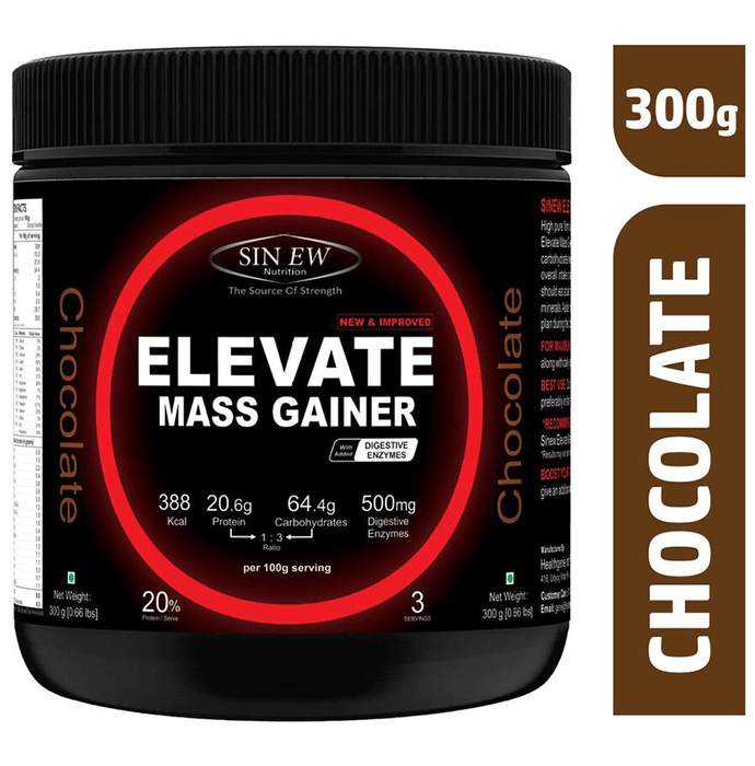 Sinew Nutrition Elevate Mass Gainer with DigiEnzymes Chocolate