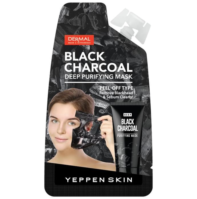 Dermal Black Charcoal Deep Purifying Mask Peel Off Type