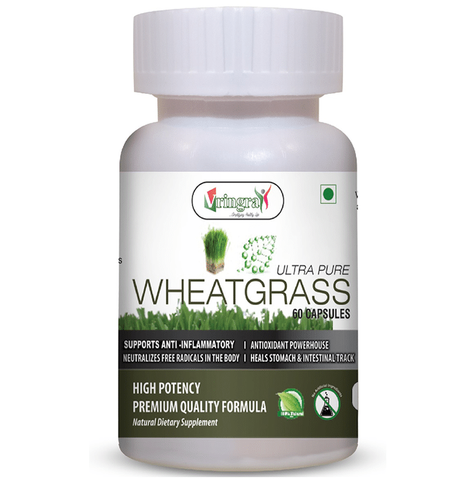 Vringra Ultra Pure Wheatgrass Capsule