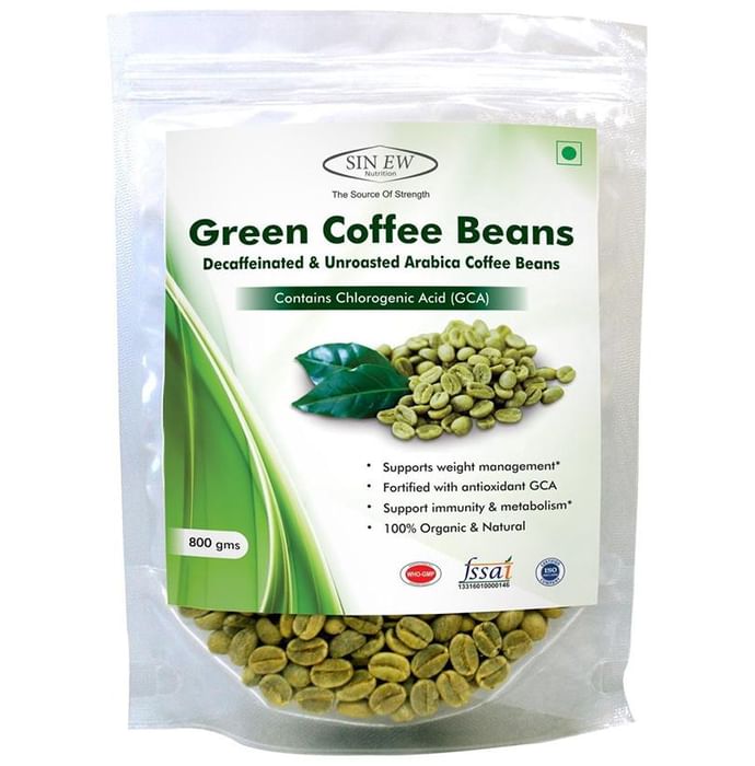 Sinew Nutrition Green Coffee Beans (800gm Each)