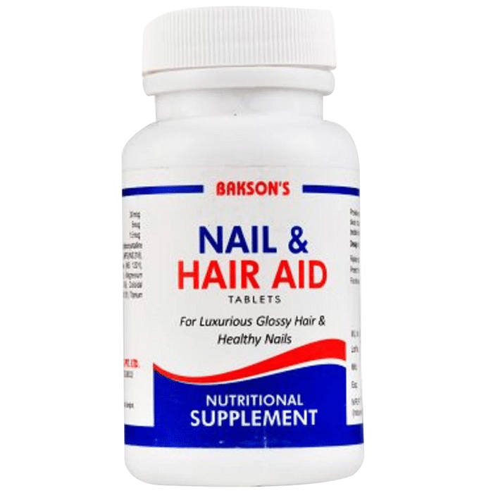 Bakson's Nail & Hair Aid Tablet