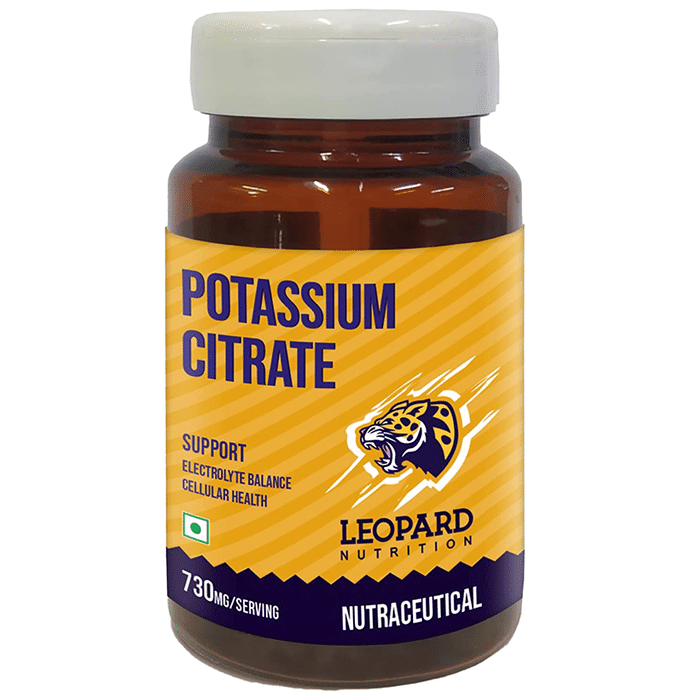 Leopard Nutrition Potasium Citrate 730mg Capsule