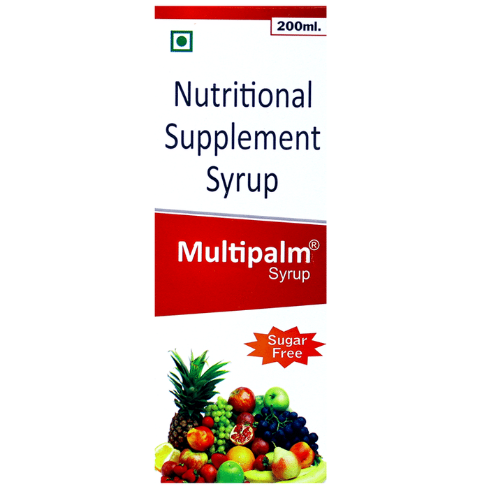 Multipalm Syrup Sugar Free