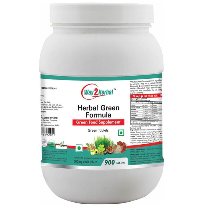 Way2Herbal Herbal Green Formula Tablet