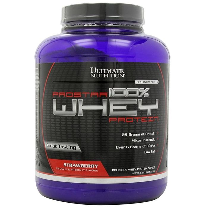 Ultimate Nutrition Prostar 100% Whey Protein Strawberry Powder