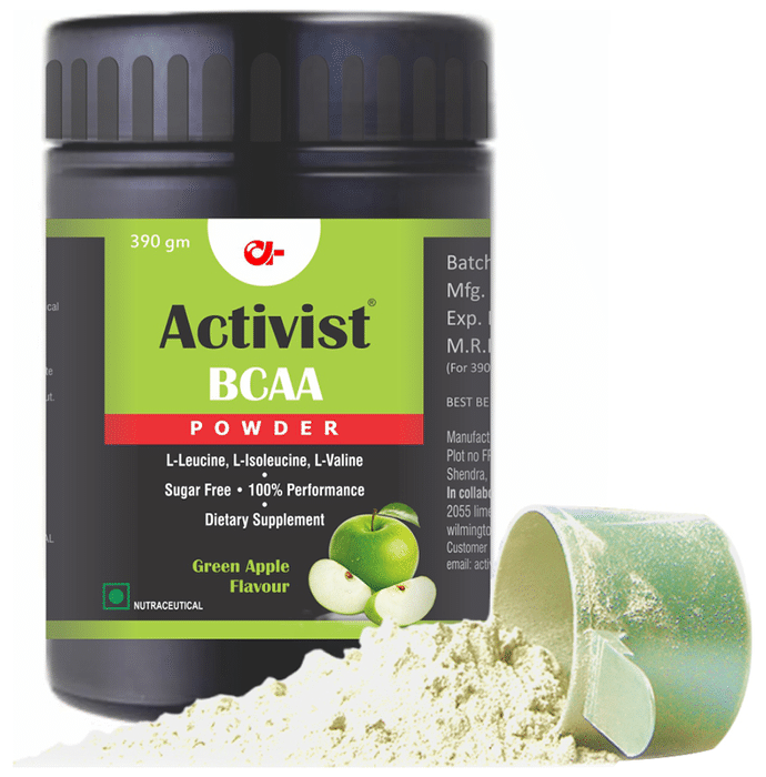 Activist BCAA Powder Green Apple Sugar Free