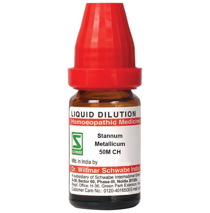 Dr Willmar Schwabe India Stannum Metallicum Dilution 50M CH