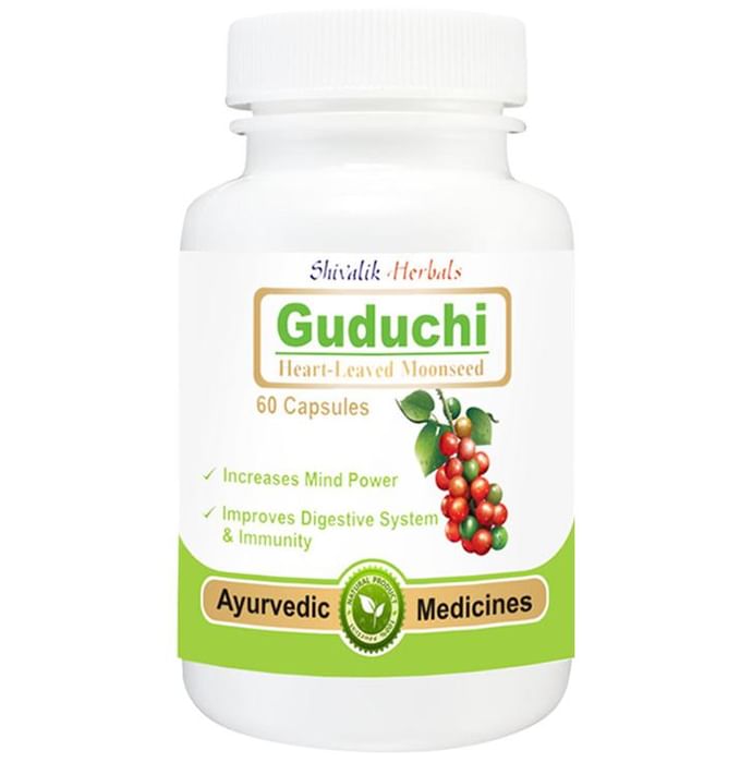 Shivalik Herbals Guduchi 500mg Capsule Pack of 2