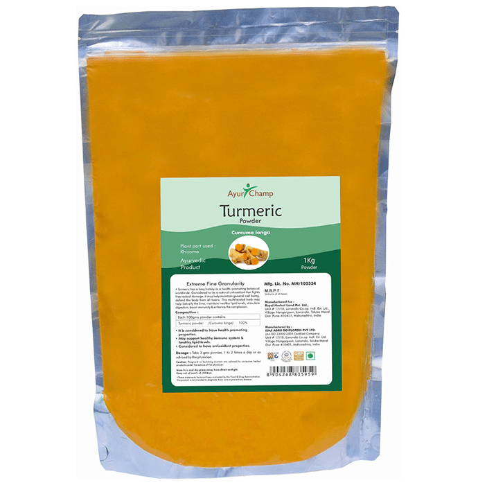 Ayur Champ Turmeric Curcuma Longa Powder