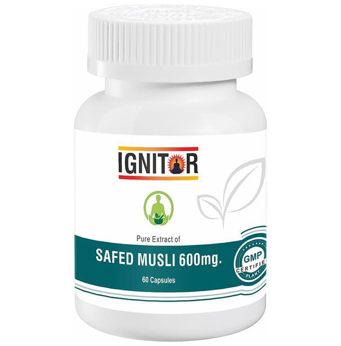 Ignitor Safed Musli 600mg Capsule