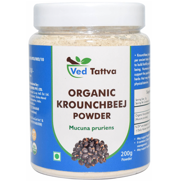 Ved Tattva Organic Krounchbeej Mucuna Pruriens Powder