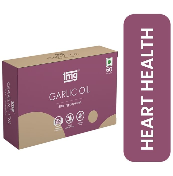 1mg Garlic Oil Maxium Strength for Heart Health Capsule