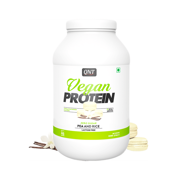 QNT Vegan Protein Powder Vanilla Macaroon