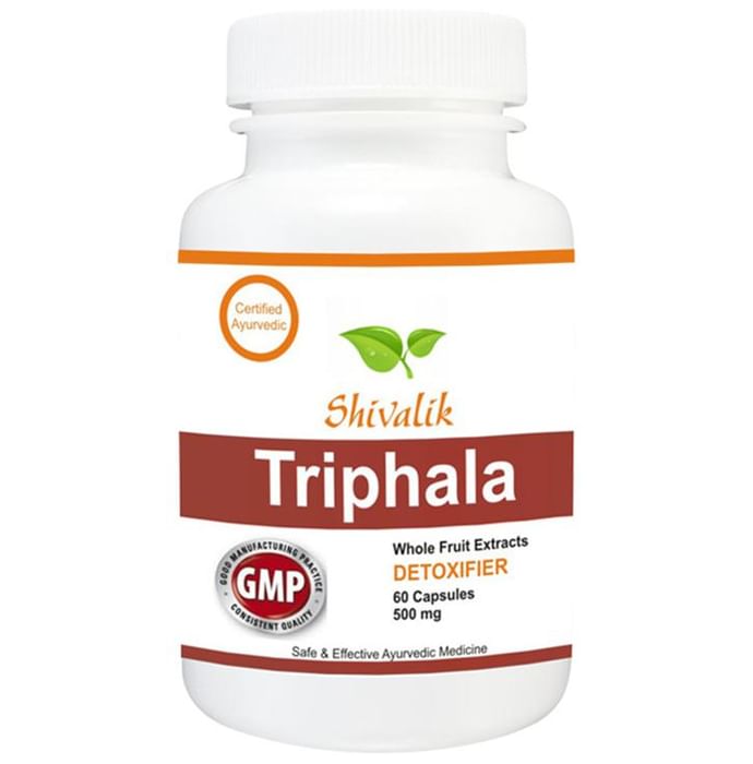 Shivalik Herbals Triphala 500mg Capsule Pack of 2