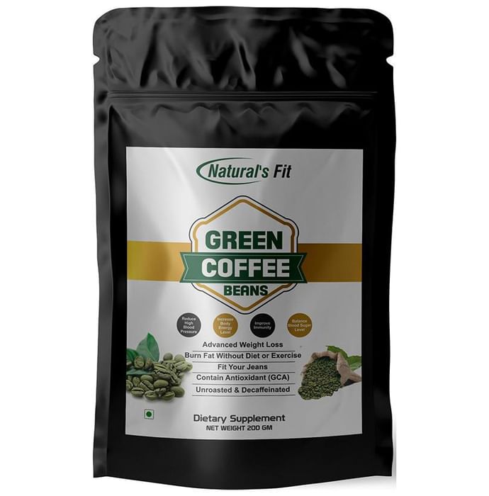 Natural's Fit Green Coffee Beans Black