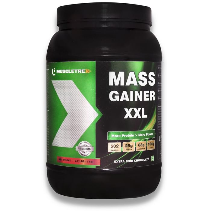 Muscletrex Mass Gainer XXL Extra Rich Chocolate