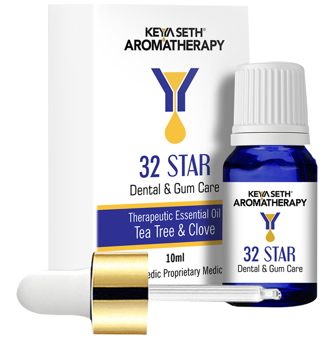 Keya Seth Aromatherapy 32 Star Tea Tree & Clove Therapeutic Essential Oil