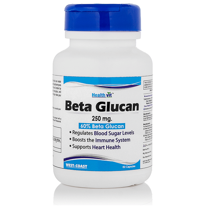 HealthVit Beta Glucan 250mg Capsule