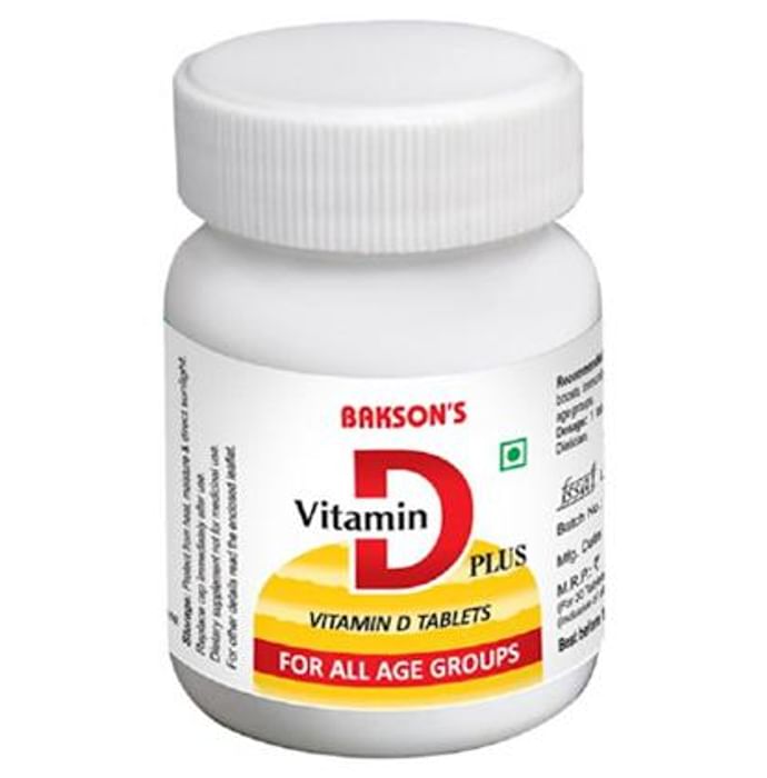 Bakson's Vitamin D Plus Tablet