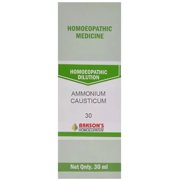 Bakson's Ammonium Causticum Dilution 30