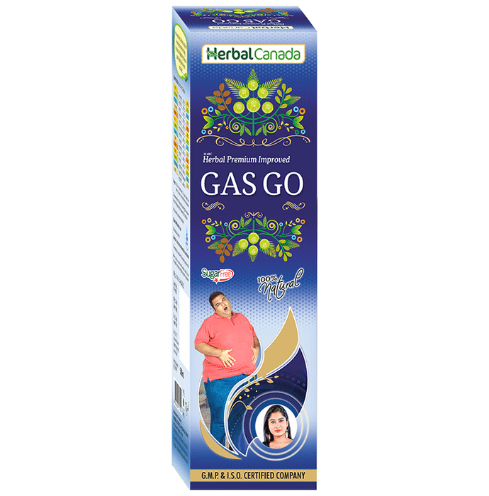 Herbal Canada Herbal Premium Improved Gas Go Juice Sugar Free