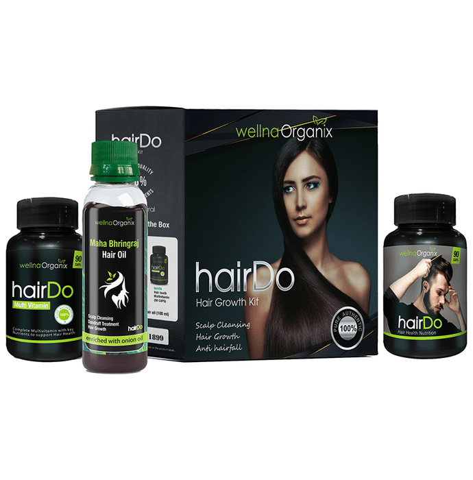 Wellna Organix HairDo Hair Growth Kit