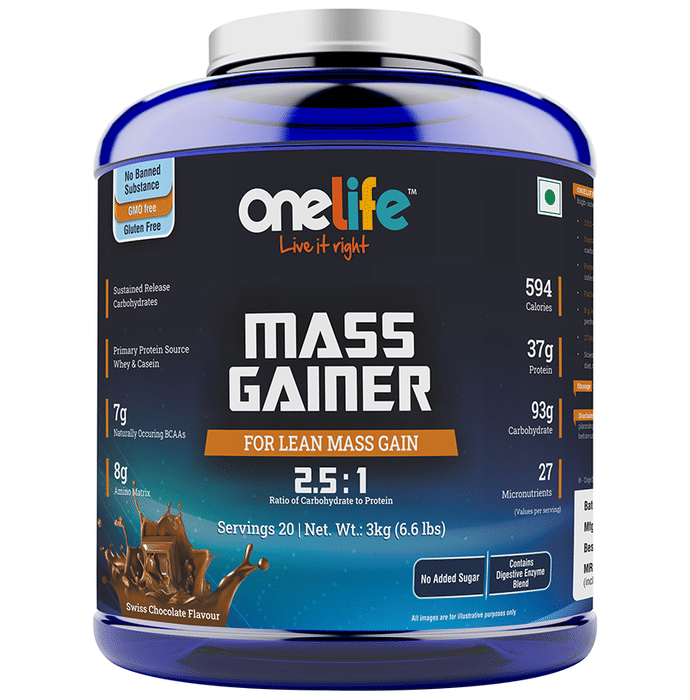 OneLife Mass Gainer Swiss Chocolate